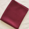 wine red scarf