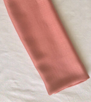 salmon pink scarf