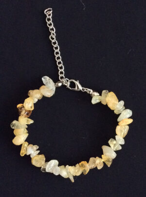 yellow_calcite_chip_gemstone_bracelet